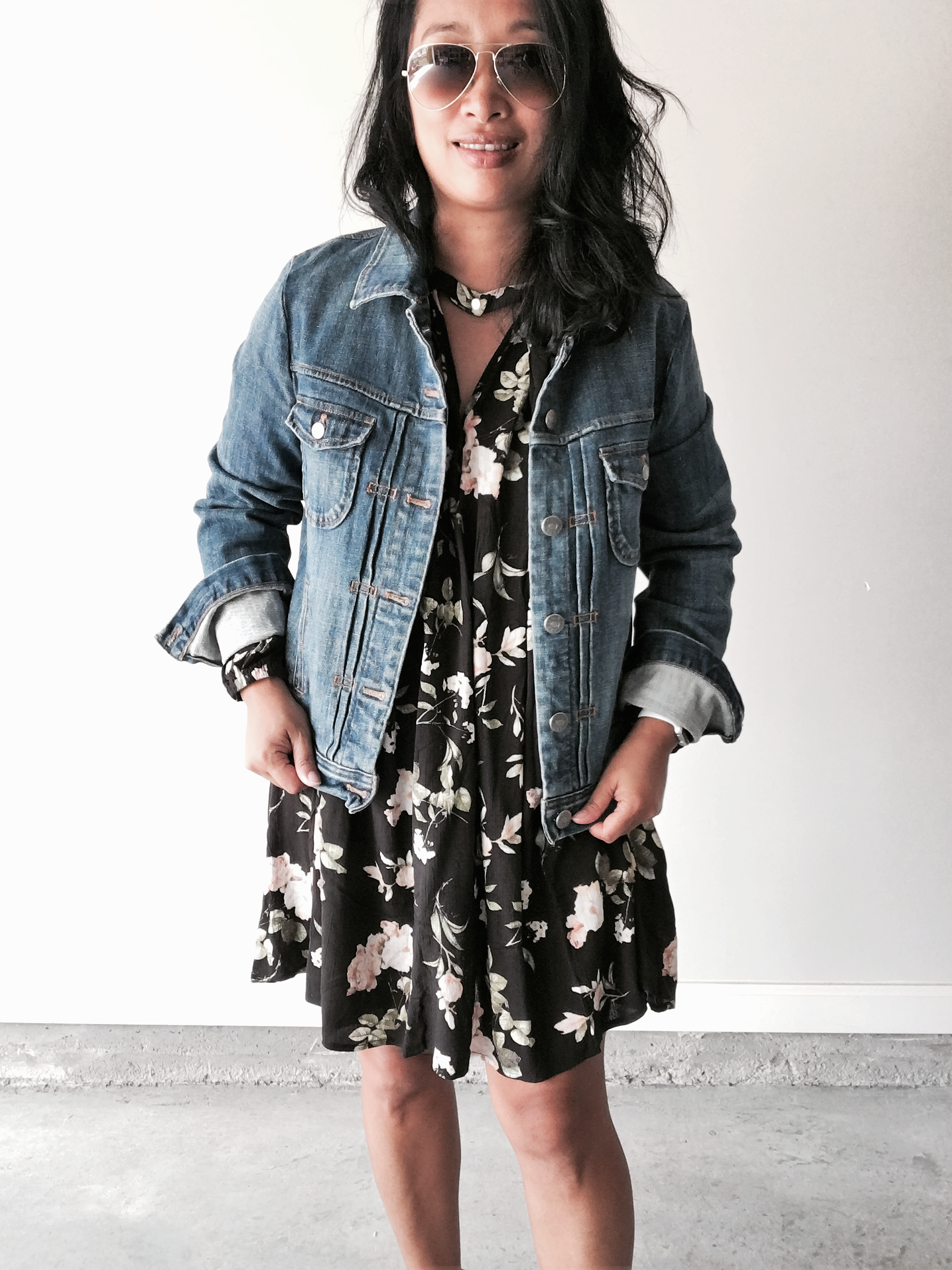 3 Ways to Style a Floral Dress for Fall
